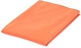 Amazon Basics Mikrofaser Sportbadetuch, Orange, 140 x 70 cm