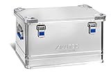 ALUTEC Aluminiumbox INDUSTRY 60 (Inhalt 60 l, Innenmaße (LxBxH) 550 X 350 X 315 mm, staub-/spritzwassergeschützt, Werkzeugbox, Aufbewahrungskiste, Gewicht 4,47 kg) 13060
