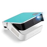 Viewsonic M1 Mini Plus Portabler LED Beamer (WVGA, 120 Lumen, HDMI, Micro USB, USB, WLAN-Konnektivität, Bluetooth, 2 Watt Lautsprecher) multicolor* 