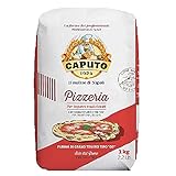 Caputo Italienisches Premium-Mehl Typ '00' Pizzeria, 2 kg (2 x 1 kg)