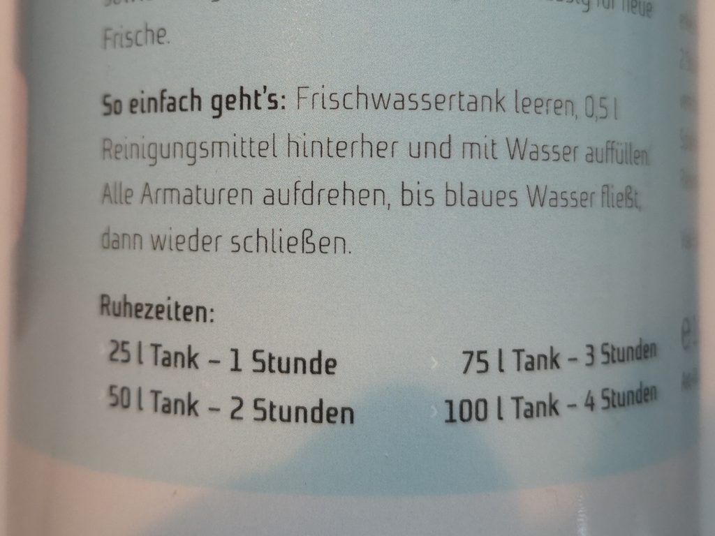 Wasser im Wohnmobil: Großer Guide für Tank, Desinfektion, Nutzung